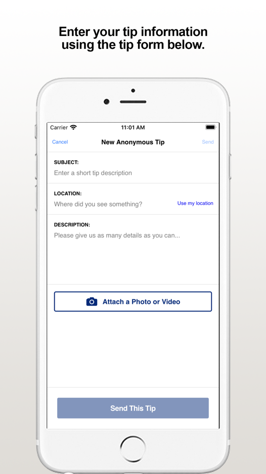#2. P2PTip (iOS) By: Pine to Prairie Drug Task Force