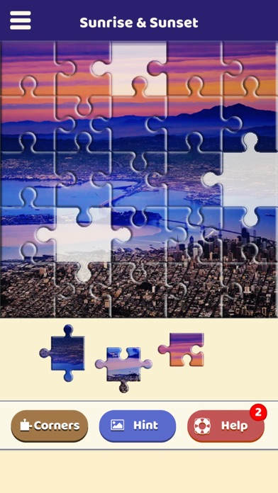 Sunrise & Sunset Puzzle Screenshot