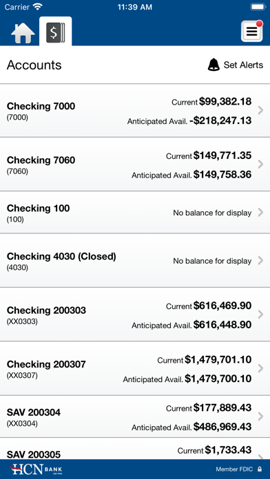 HCN Bank - Business Screenshot