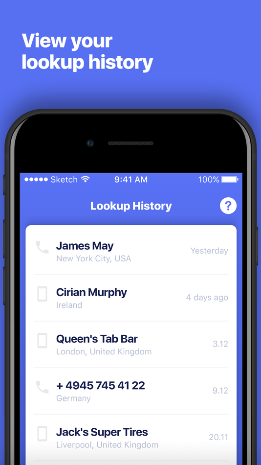 #3. Number Finder: True Caller ID (iOS) 由: the Digitalists Interactive Agency Ltd