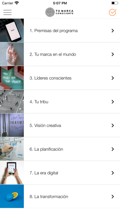 Tu Marca Consciente Screenshot