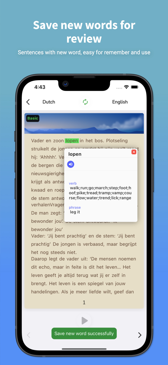 Dutch Translator and Learn 