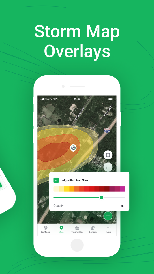 #3. Hail Trace (iOS) 由: Derik Kline