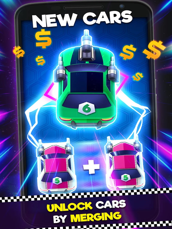 Car Merge Idle Clicker