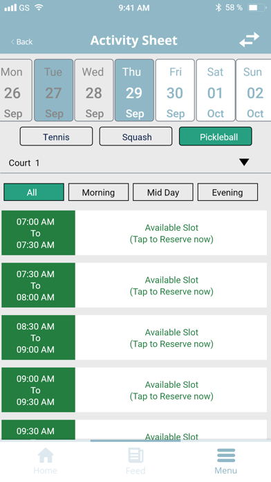 Coral Beach and Tennis Club Screenshot