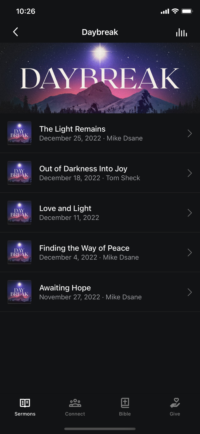 Kings Harbor Church App