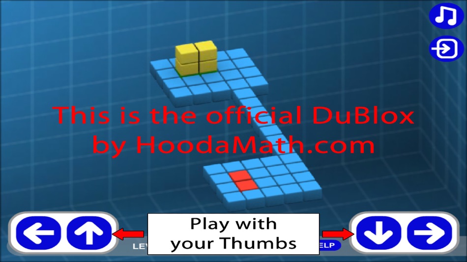 #1. DuBlox (iOS) Podle: Hooda Math