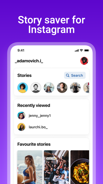 Instory: Story saver, viewer Screenshot