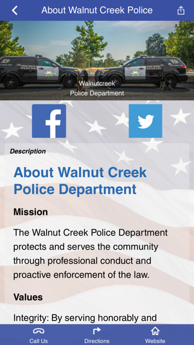 Screenshot #2 pour Walnut Creek Police Department