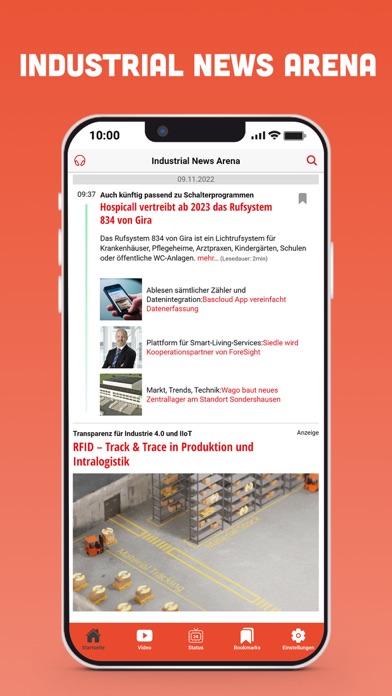 Industrial News Arena Screenshot