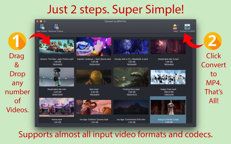 Screenshot #2 pour Convert to MP4 Pro
