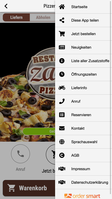 Pizzeria Zara Screenshot