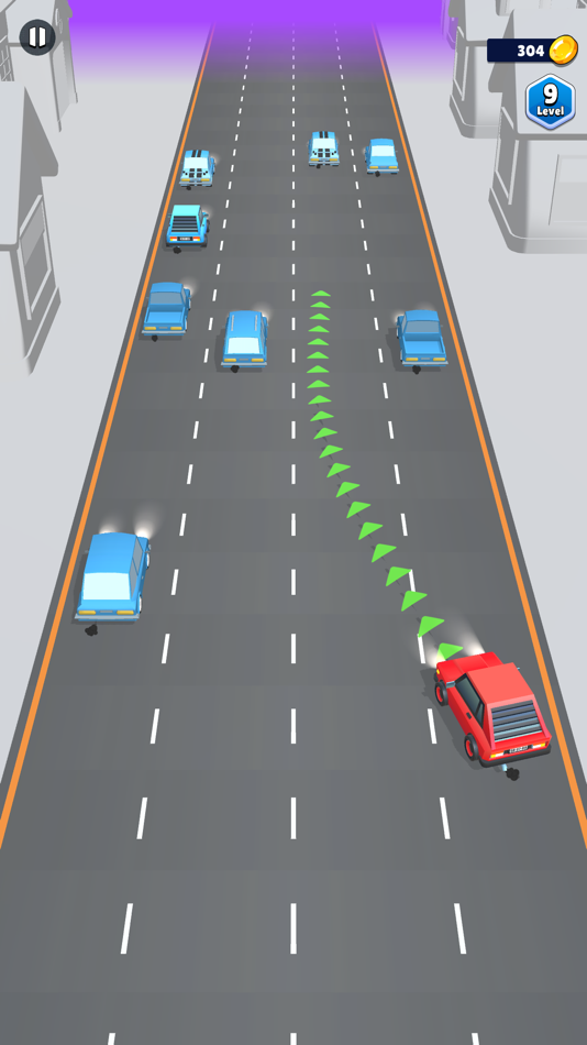 #4. Drifting Run (iOS) 由: FUBU GAMES OYUN YAZILIM VE BILGI TEKNOLOJILERI TICARET LIMITED SIRKETI