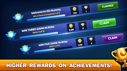 Gin Rummy - Offline Card Game Screenshot