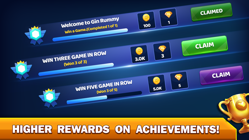 #10. Gin Rummy - Offline Card Game (iOS) 由: MOBILIX SOLUTIONS PRIVATE LIMITED