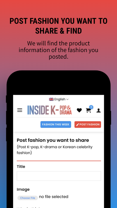 INK: Inside K-POP & Drama Screenshot