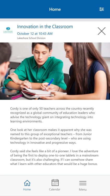 Lakeshore School Division