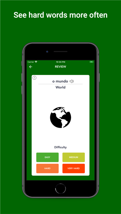 Tobo: Portuguese Words (EU) Screenshot