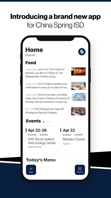 China Spring ISD, TX Screenshot