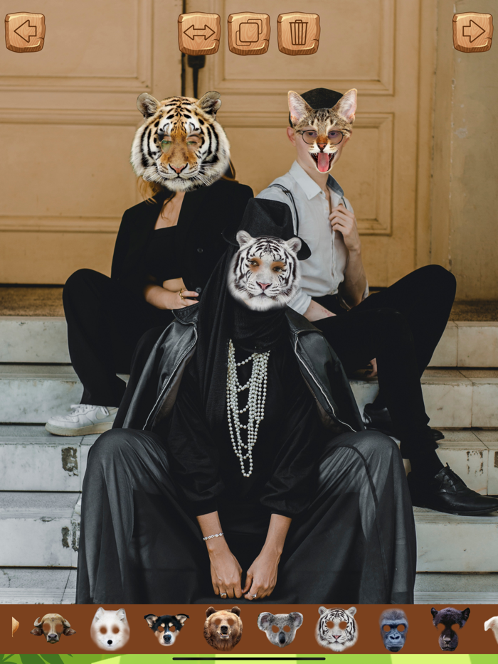 Animal Face Selfie Editor