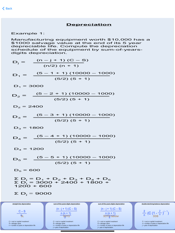 Screenshot #6 pour engineering economics
