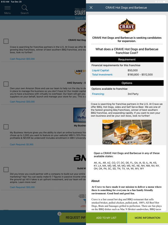 Small Business Startup iPad screenshot 4 - Business app