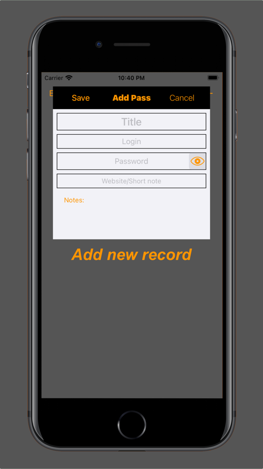 #2. PassVault (macOS) بواسطة: Nikolay Vysochin