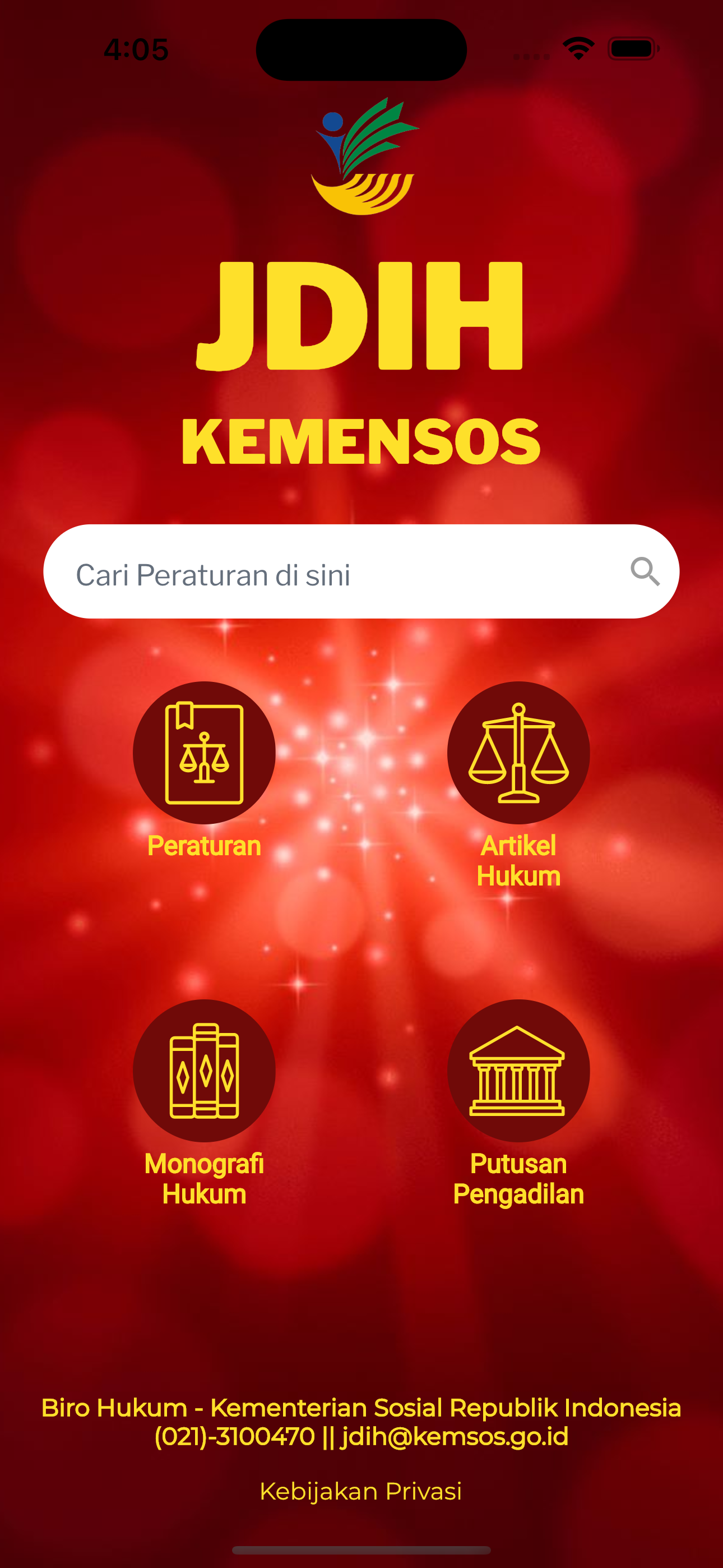 JDIH Kemensos