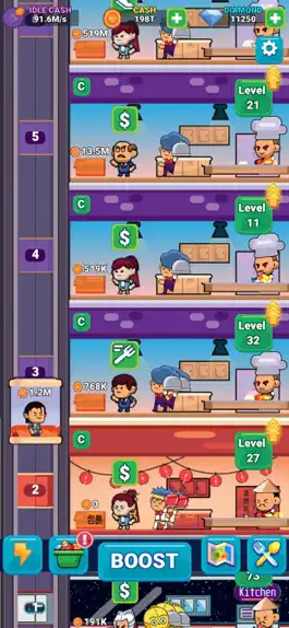 Game screenshot Idle Restaurant Food Manager mod apk