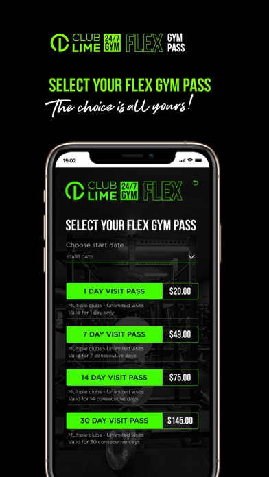 Club Lime Flex Gym Passのおすすめ画像2