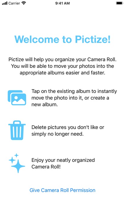 Pictize: Camera Roll Organizer
