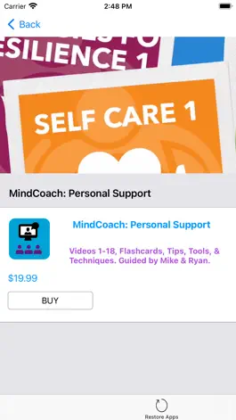Game screenshot MindCoach: Personal Support apk
