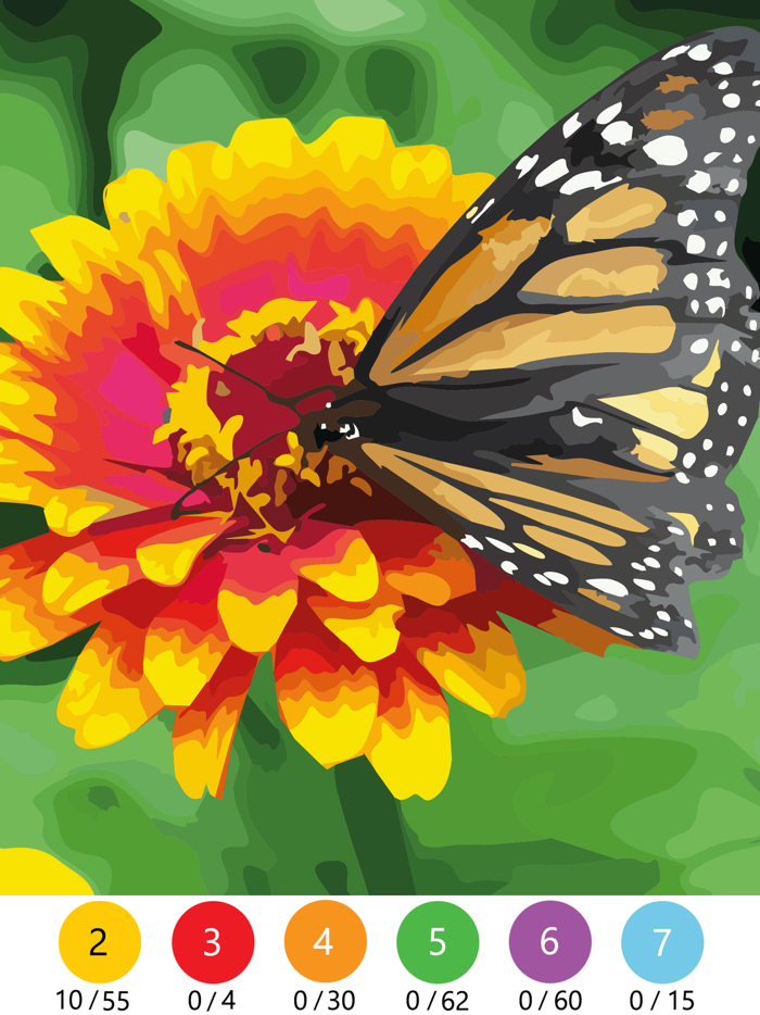 Oil Painting Color by Number