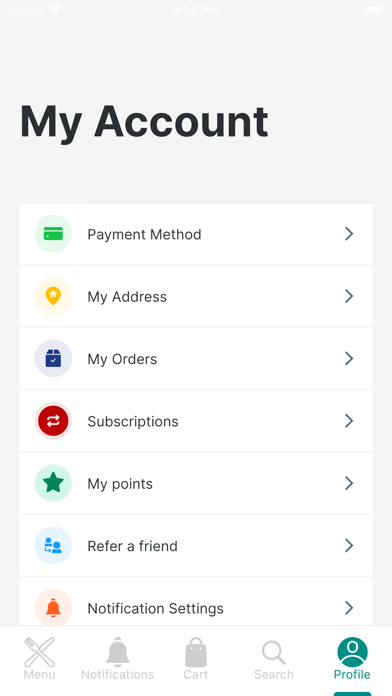 Smart Meals Screenshot