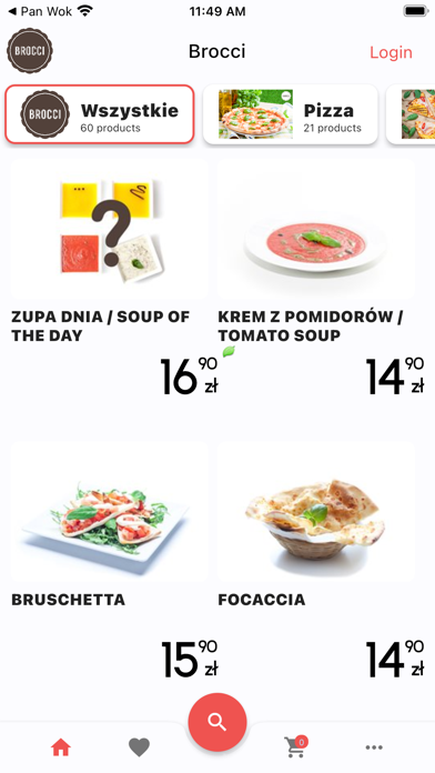 Restauracja Brocci Screenshot