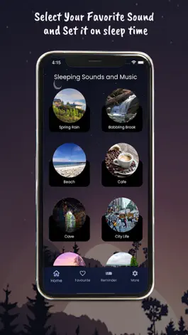 Game screenshot Sleeping Sounds & Music Relax apk