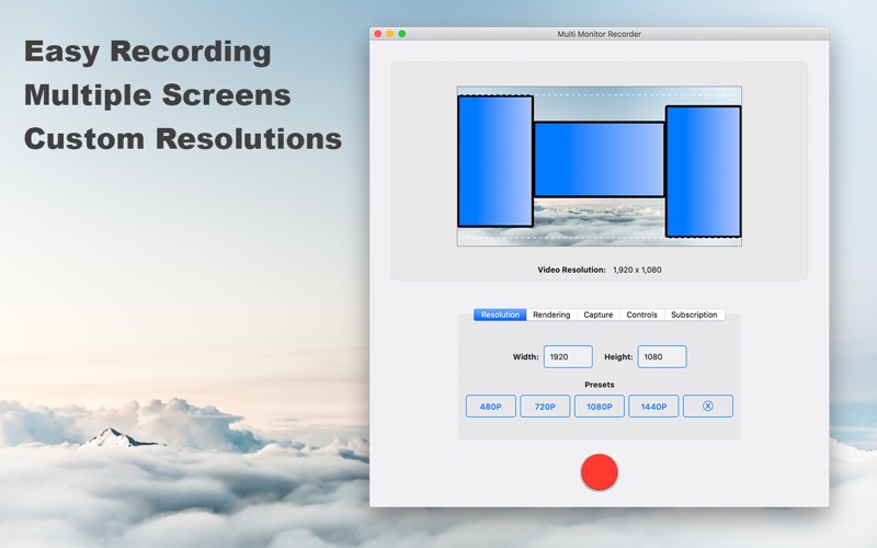 Screenshot #1 pour Multi Screen Recorder