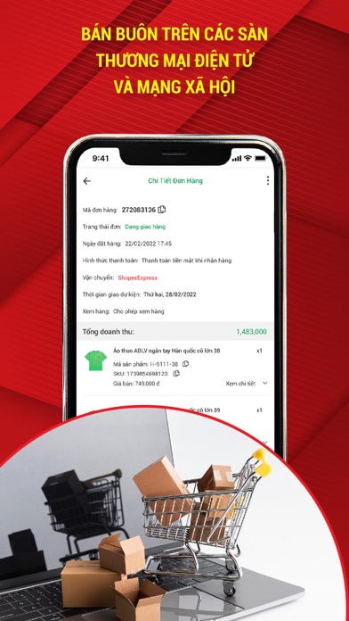 Quản lý doanh nghiệp Viethas Screenshot