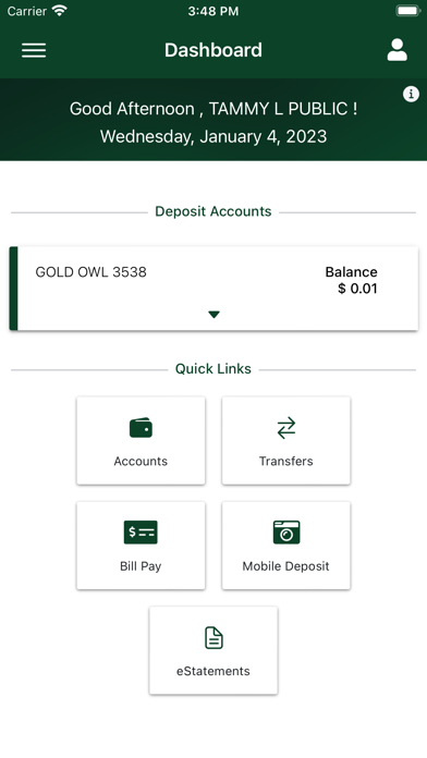 Belgrade State Bank Mobile Screenshot