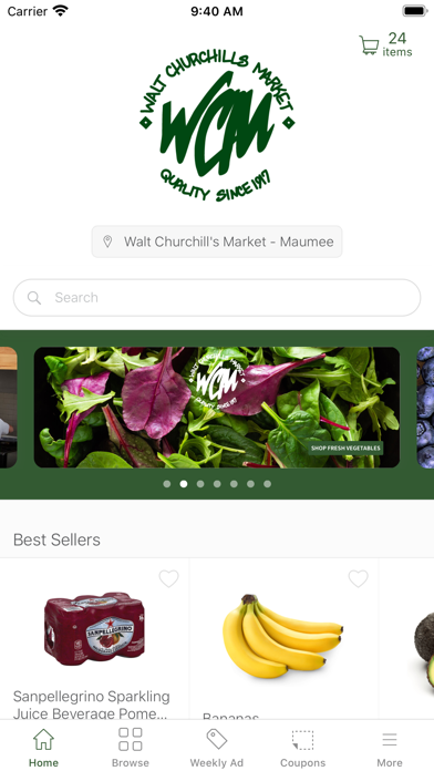 Walt Churchill's Market Screenshot