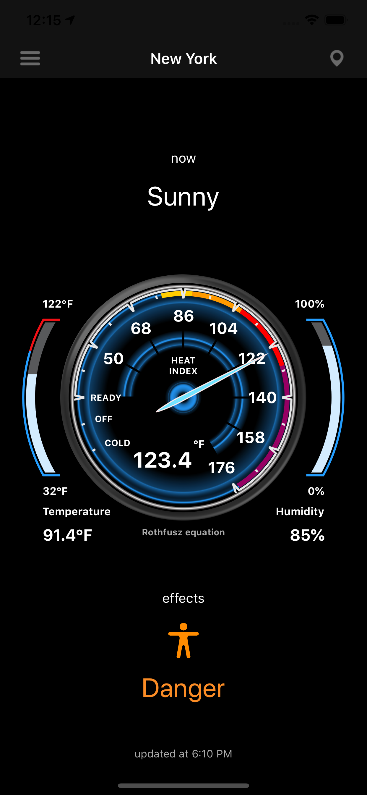 Heat Index - HI