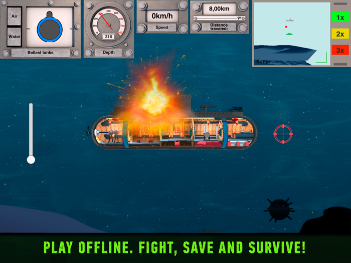 Nuclear Submarine inc Arcade