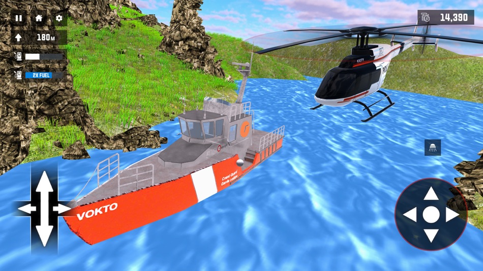 #2. Rescue Helicopter: Flight Game (iOS) 来自: Erum Zulfiqar
