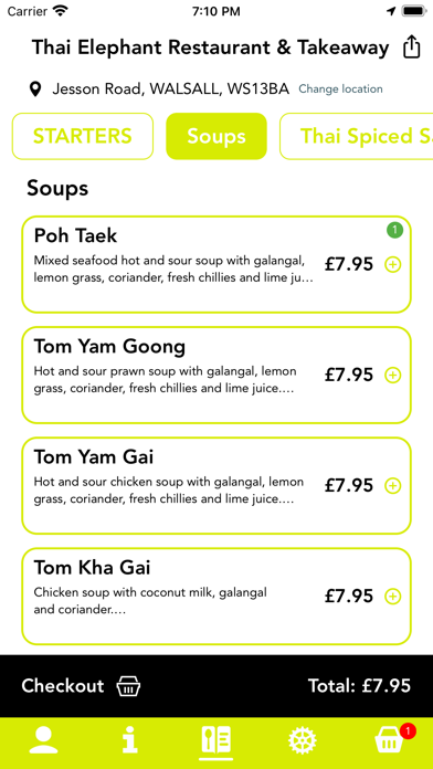 Thai Elephant Restaurant Screenshot