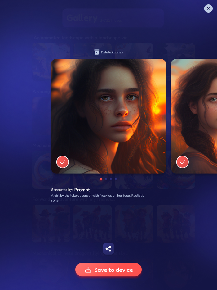 Visually - AI Art Generator