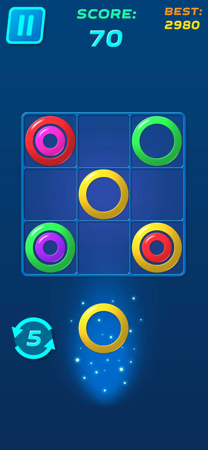 Color Rings Match Puzzle
