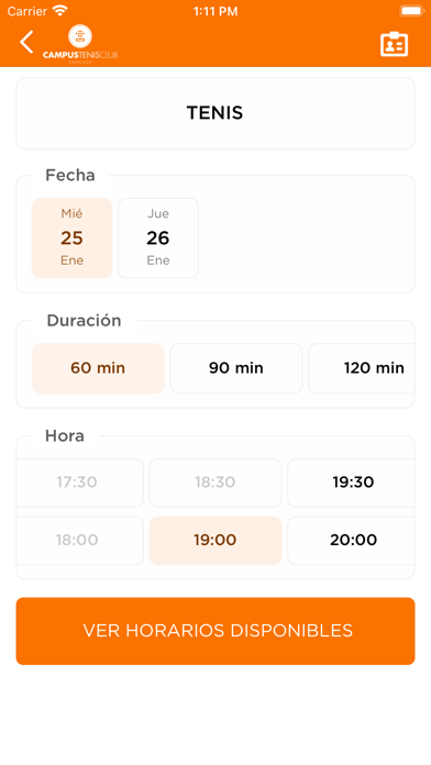 Campus Tenis Club Granada Screenshot