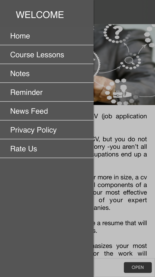 #1. CV Maker Guide Resume building (iOS) 由: Anna Fael