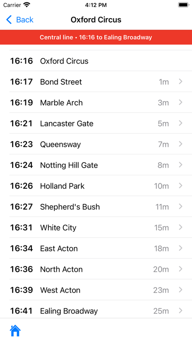 Tube Times Screenshot