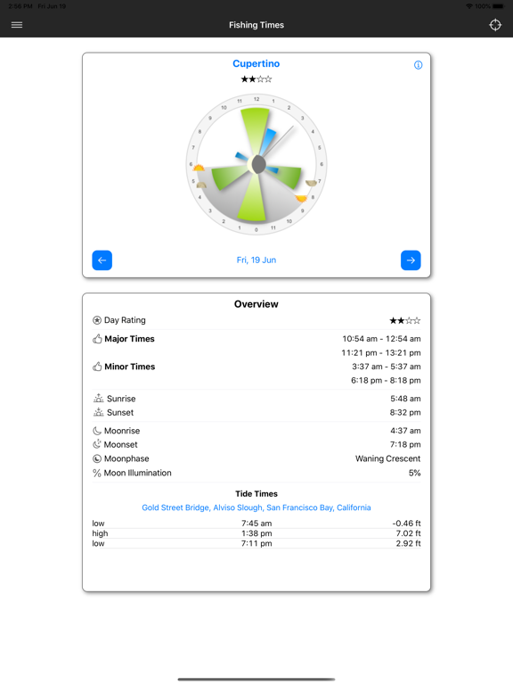 Screenshot #4 pour Fishing Times Pro